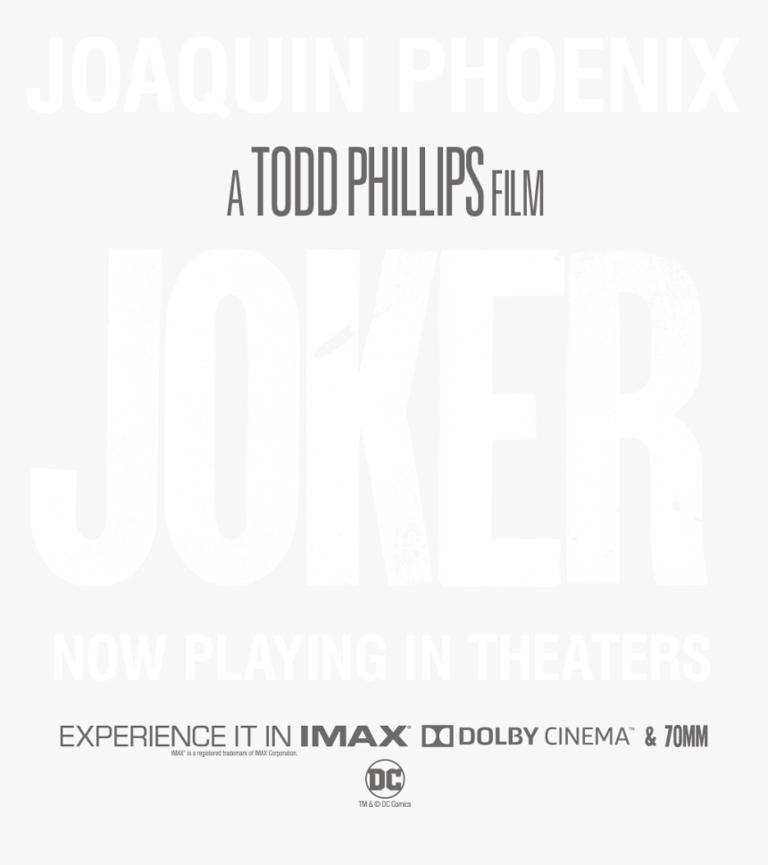 Joker 2019 Village Cinemas, HD Png Download, Free Download