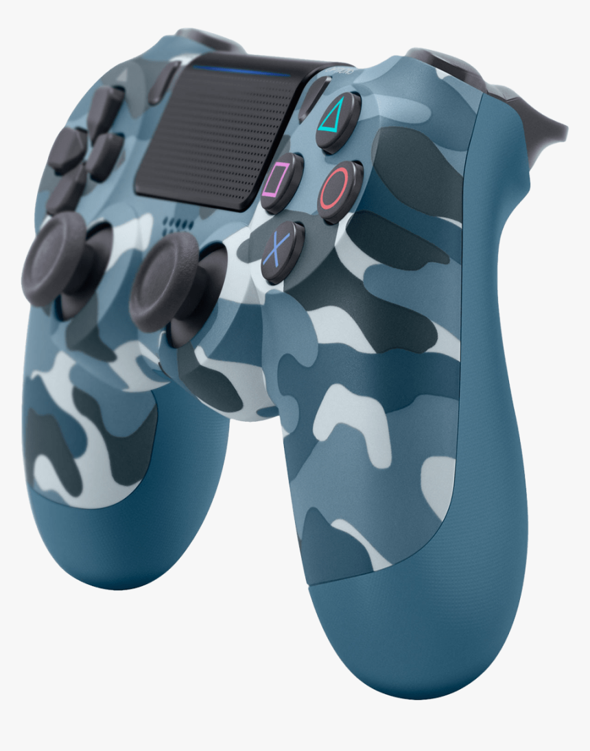 Playstation 4 Dualshock 4 Controller V2 - Joystick Ps4 Blue Camo, HD Png Download, Free Download