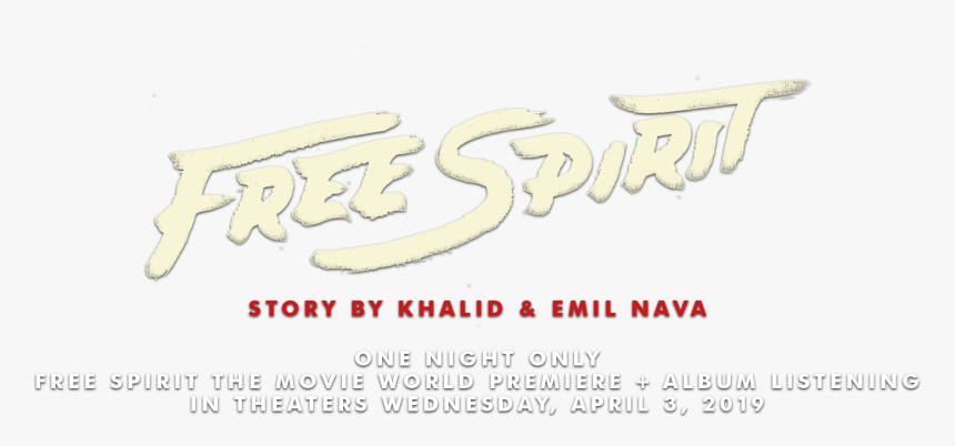 Free Spirit - Free Spirit Logo Khalid, HD Png Download, Free Download