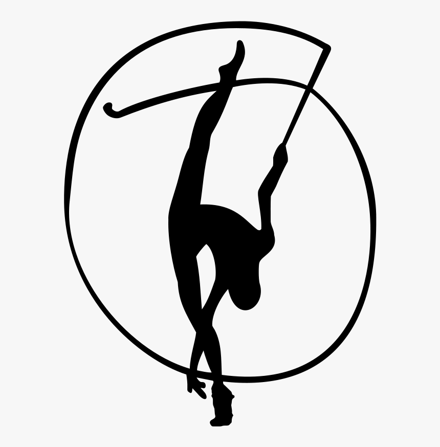 Rhythmic Gymnastics Drawing, HD Png Download, Free Download
