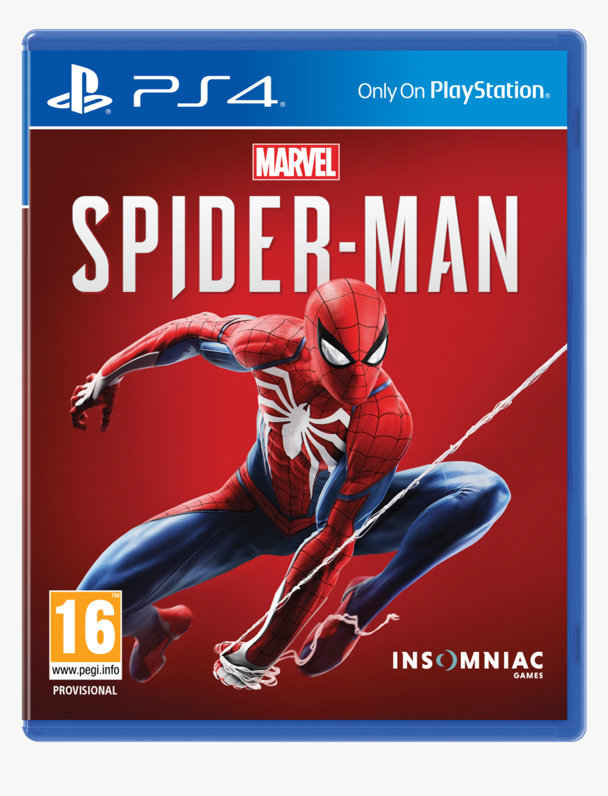 Playstation 4 Exclusive - Marvel Spider Man Video Game, HD Png Download, Free Download