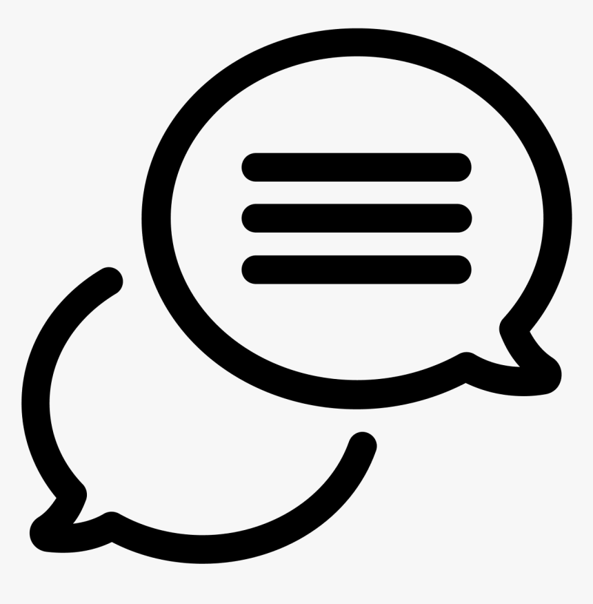 White Sms Icon Png Transparent, Png Download, Free Download