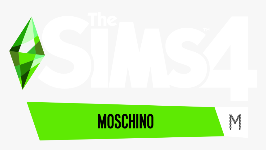 Sims 4 Moschino Logo, HD Png Download, Free Download