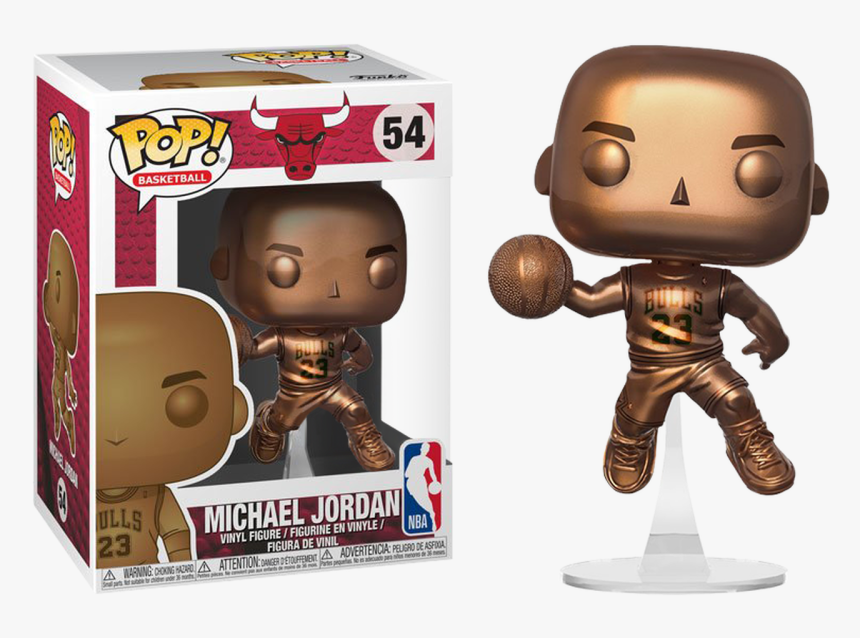 Pop Sports - Michael Jordan Bronze Funko Pop, HD Png Download, Free Download