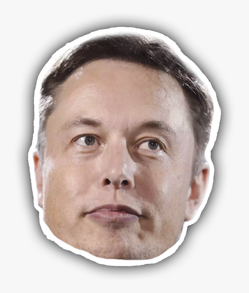 Elon Musk Tesla Motors Chief Executive Spacex Neuralink - Elon Musk Small Face, HD Png Download, Free Download