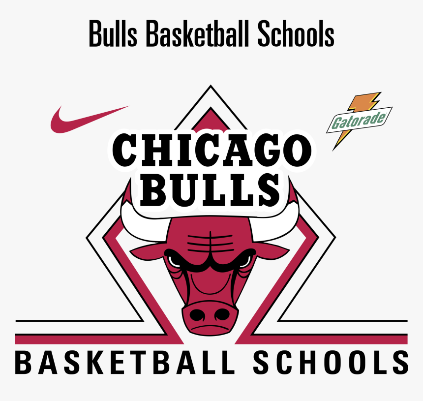 Bull Basketball Schools Logo Png Transparent - Transparent Chicago Bulls Logo, Png Download, Free Download