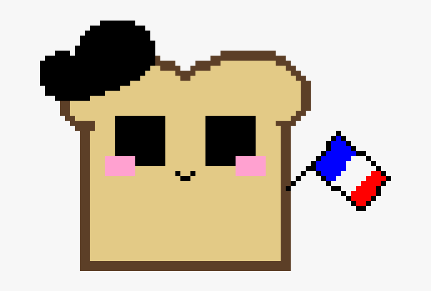 French Toast Pixel Art, HD Png Download, Free Download