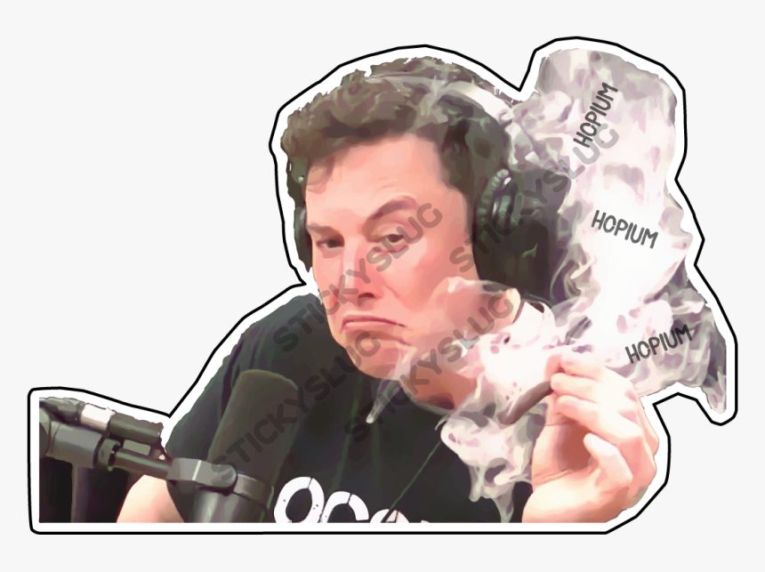 Elon Musk Smoking Weed, HD Png Download, Free Download