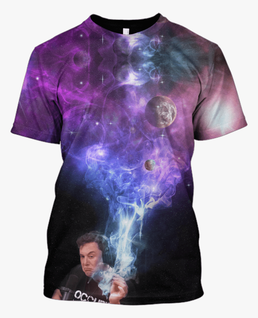 3d Elon Musk Smoking Out Space Hoodie - Elon Musk Wallpaper For Mobile, HD Png Download, Free Download