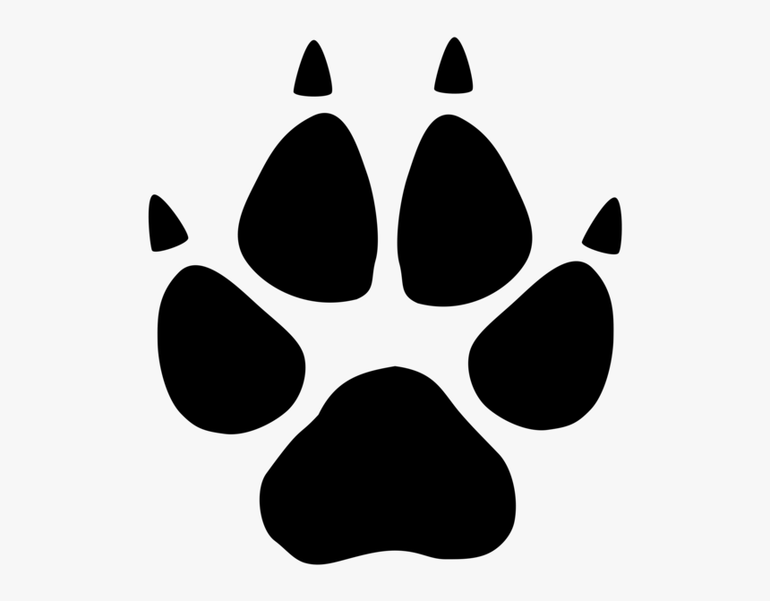 Eddike At afsløre bibel Wolf Paw Print Png, Transparent Png - kindpng