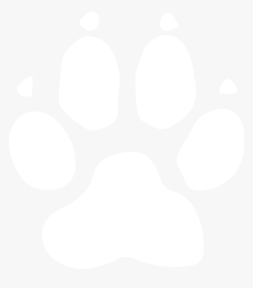 Wolf Paw Print Silhouette, HD Png Download, Free Download