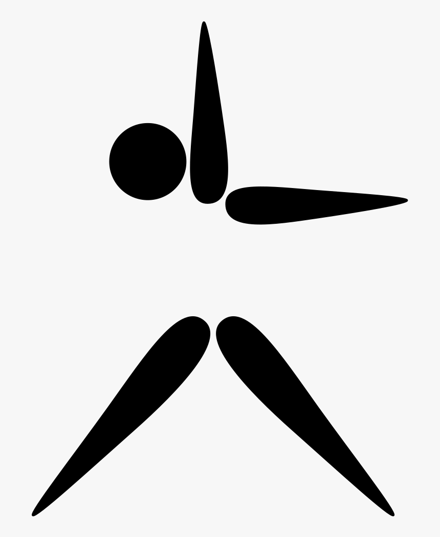 Gymnastics Svg Pictogram - Gymnastics, HD Png Download, Free Download