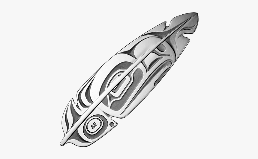 2019 Silver Eagle Feather Canada, HD Png Download, Free Download