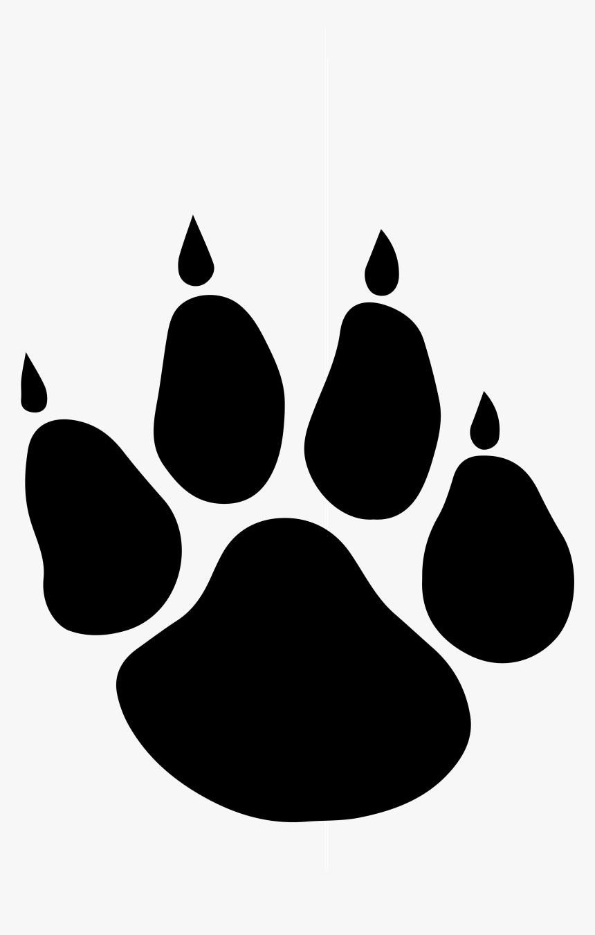 Clip Art Cub Paw - Wolf Paw Dog Paw, HD Png Download, Free Download
