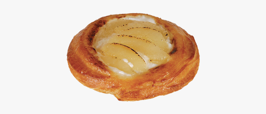 Pear Cheese With Icing Danish - Cinnamon Roll, HD Png Download, Free Download