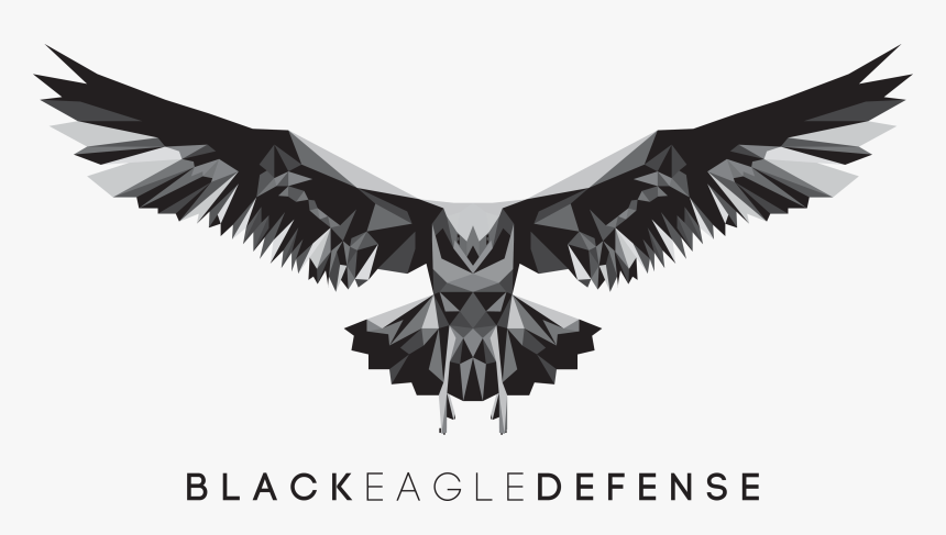 Black Eagle Defense - Eagle Black And White, HD Png Download, Free Download