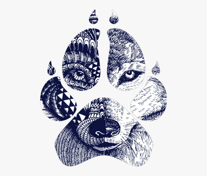 #paw #wolf - Illustration, HD Png Download, Free Download