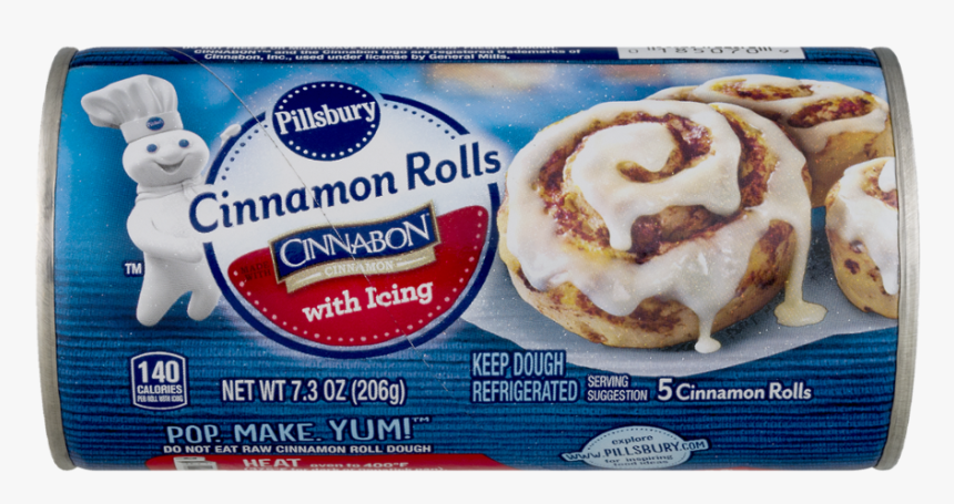 Pillsbury Cinnamon Roll Can, HD Png Download, Free Download