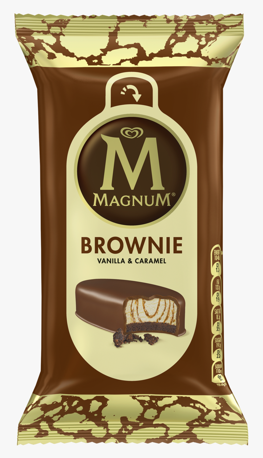 Magnum Ice Cream Brownie, HD Png Download, Free Download