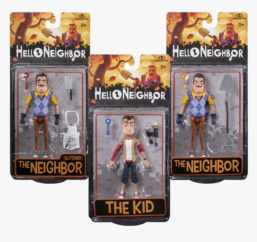 Hello Neighbor Action Figures, HD Png Download, Free Download