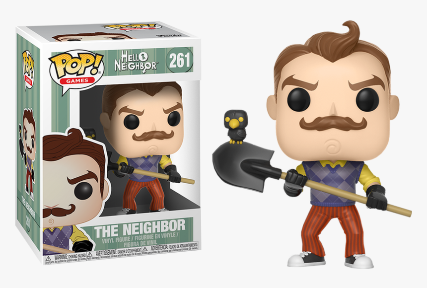 The Neighbor Pop Vinyl Figure - Hello Neighbor Funko Pop, HD Png Download, Free Download