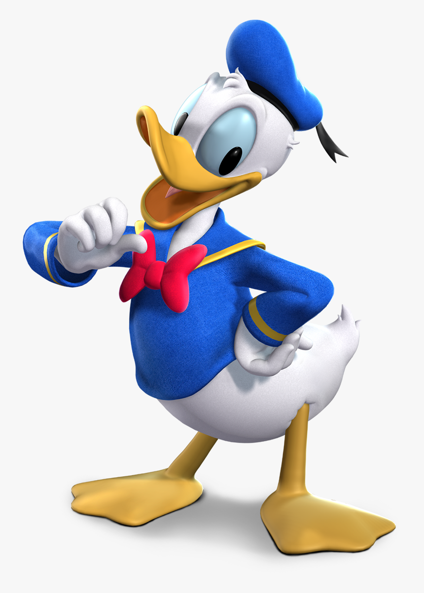 Donald Duck Mickey Mouse Clubhouse Characters, HD Png Download, Free Download