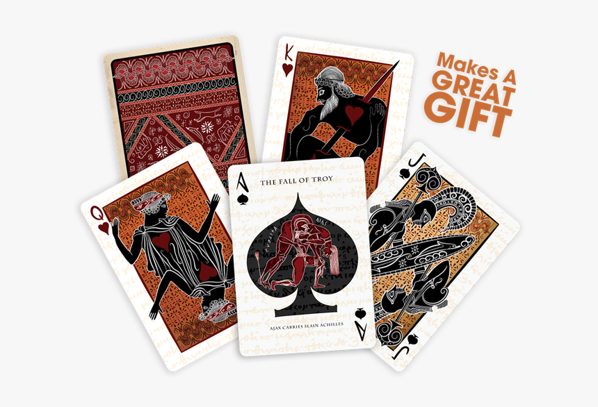 The Fall Of Troy Playing Cards - Fall Of Troy Playing Cards, HD Png Download, Free Download