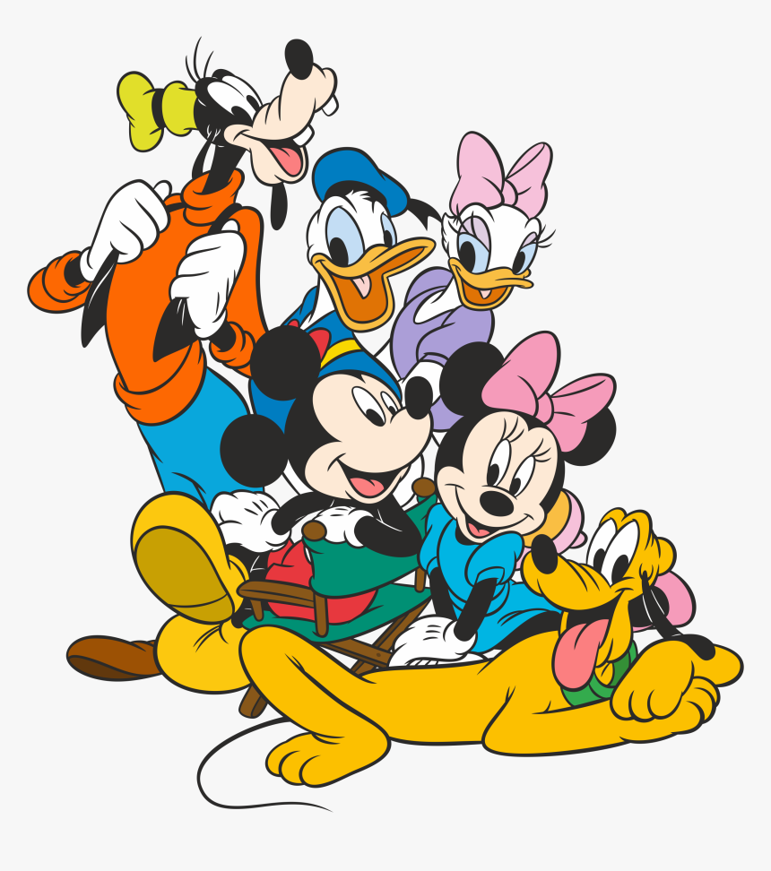 Mickey Pluto Donald Goofy, HD Png Download, Free Download