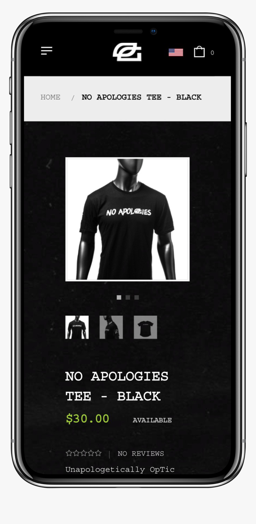 Mobile View Of Optic Gaming Store Merchandise Page - Iphone, HD Png Download, Free Download