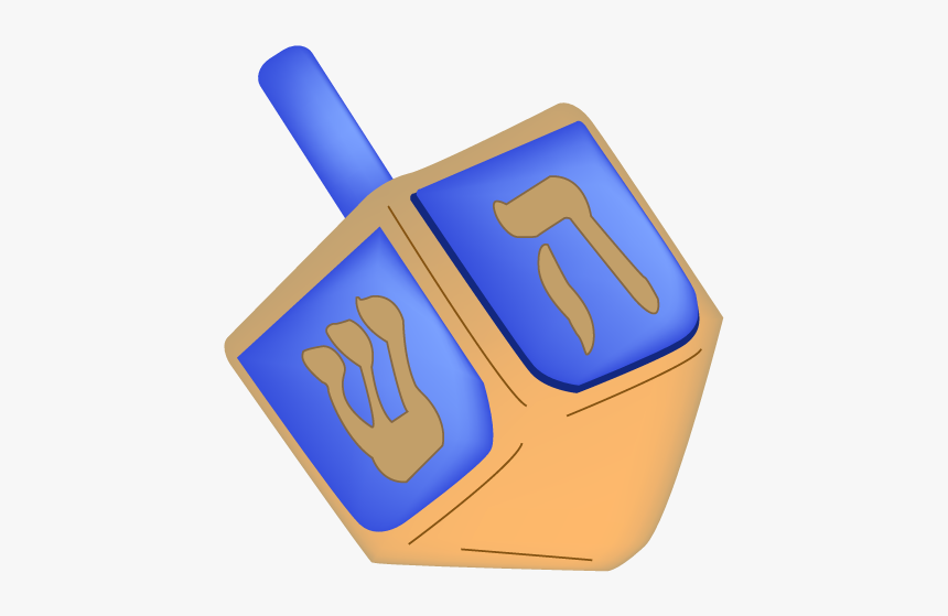 Hanukkah Clipart Dreidel - Dreidel Clipart, HD Png Download, Free Download