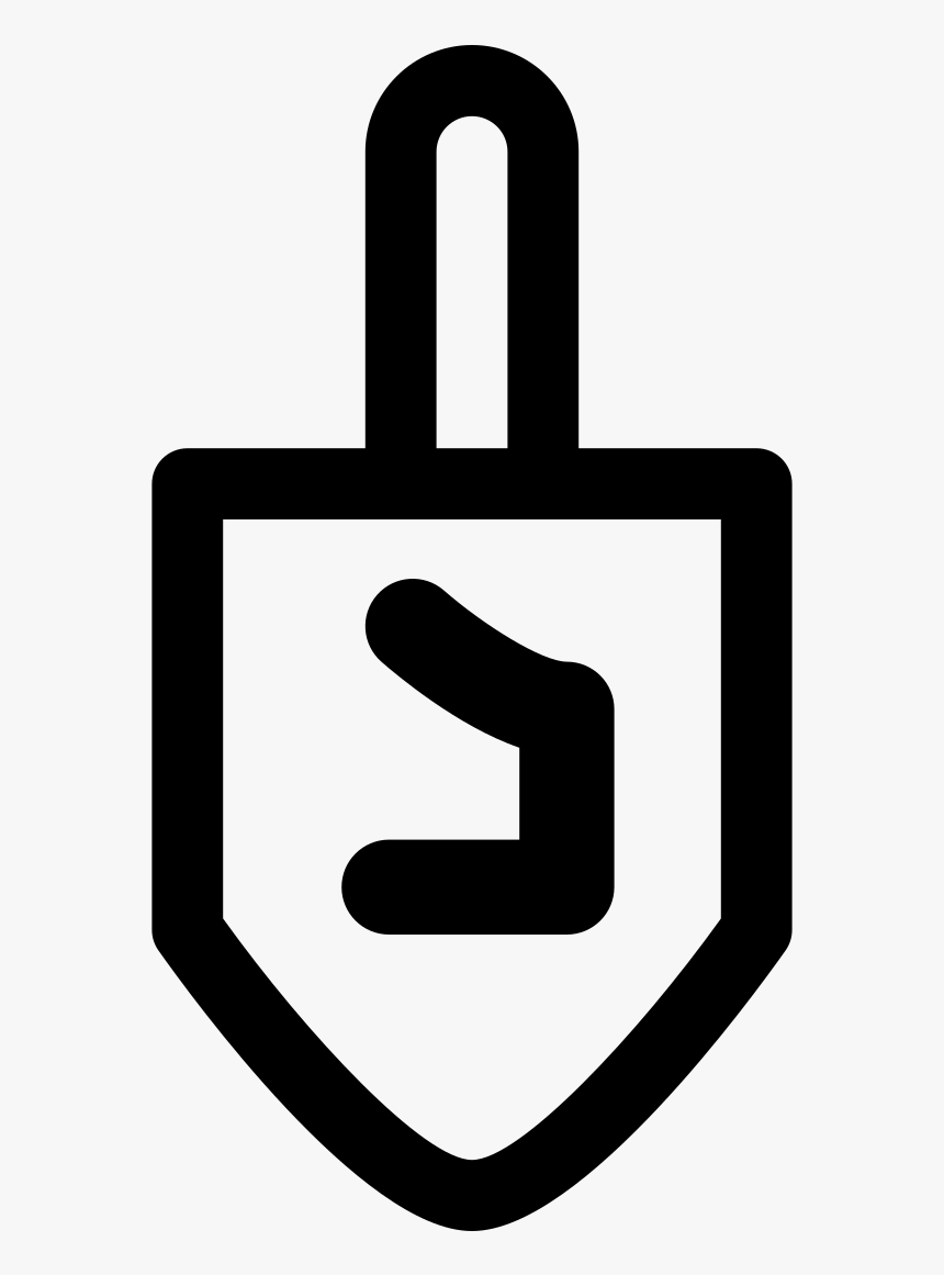 The Noun Project - Dreidel Icon, HD Png Download, Free Download