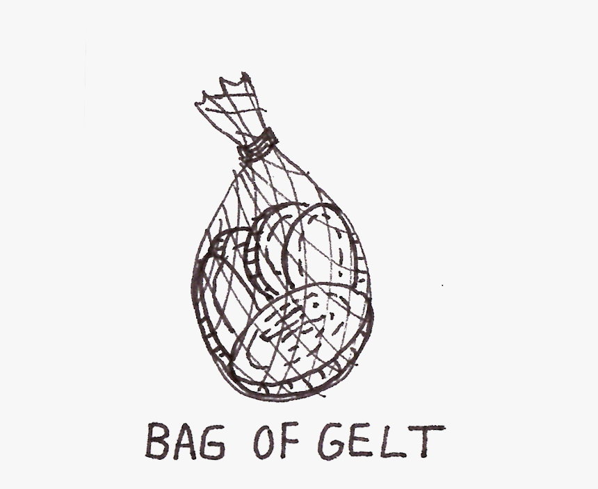 Gelt - Sketch, HD Png Download, Free Download