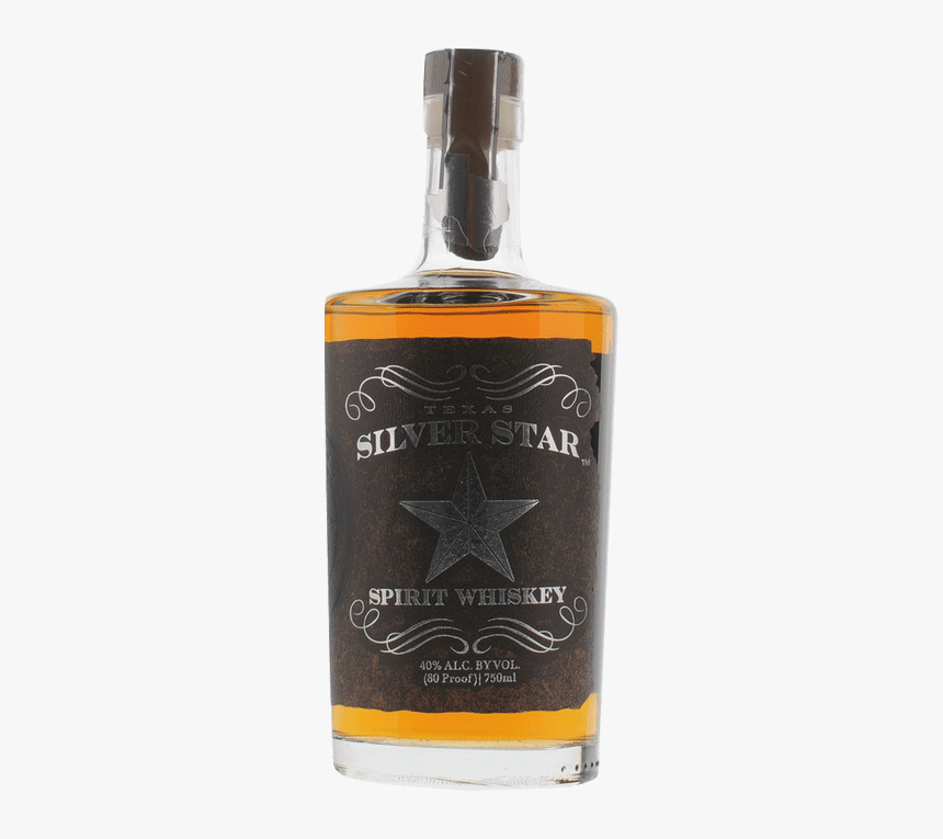 Texas Silver Star Whiskey - Silver Star Whiskey, HD Png Download, Free Download