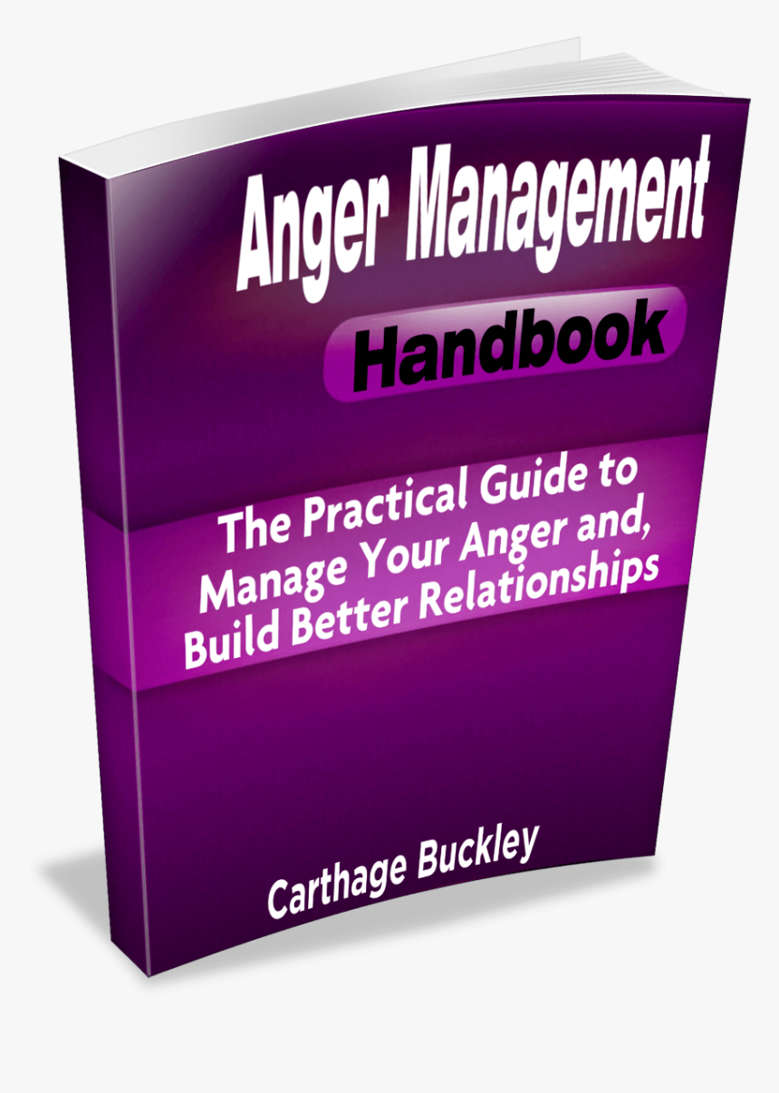 Anger Management Handbook Ebook Png - Graphic Design, Transparent Png, Free Download