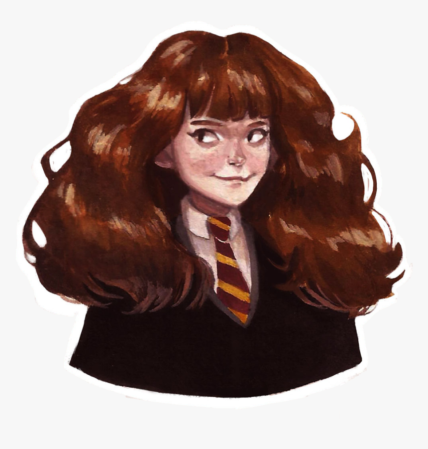 Hermione Granger Ron Weasley Emma Watson Harry Potter - Girl, HD Png Download, Free Download