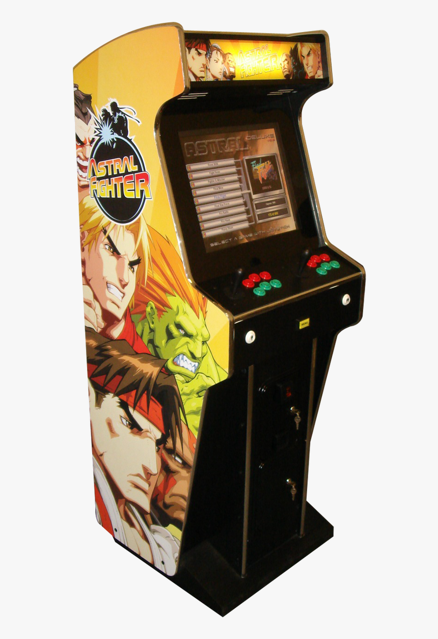 Astral Fighter Arcade Machine - Video Game Arcade Cabinet, HD Png Download, Free Download