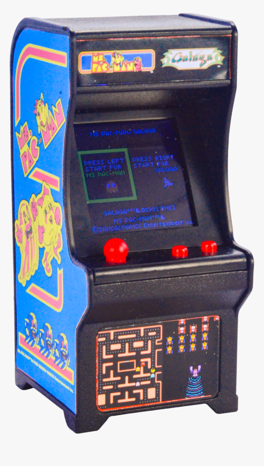 Tiny Arcade Ms Pac Man Galaga, HD Png Download, Free Download