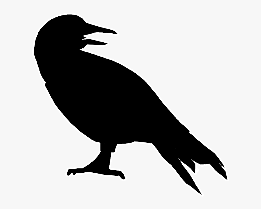 Canary Silhouette Png Download Morrigan Crow Illustrations - Silueta De Un Canario, Transparent Png, Free Download