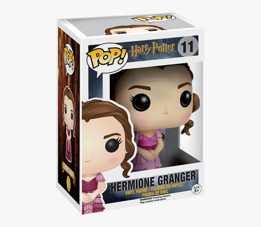 Yule Ball Hermione Granger Pop Figure - Hermione Funko Pop Yule Ball, HD Png Download, Free Download