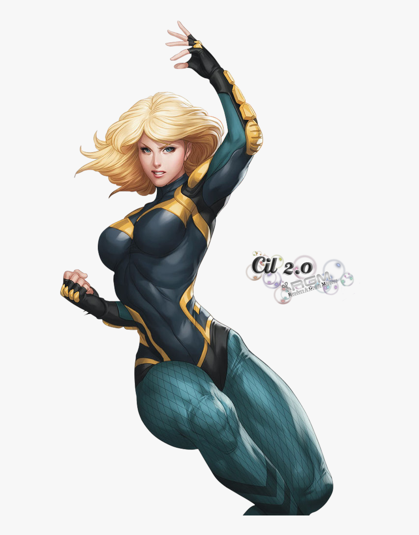 All Worlds Alliance Wiki - Black Canary Artgerm, HD Png Download, Free Download