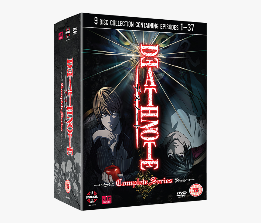 Death Note Complete Series Box Set - Death Note Dvd Box, HD Png Download, Free Download