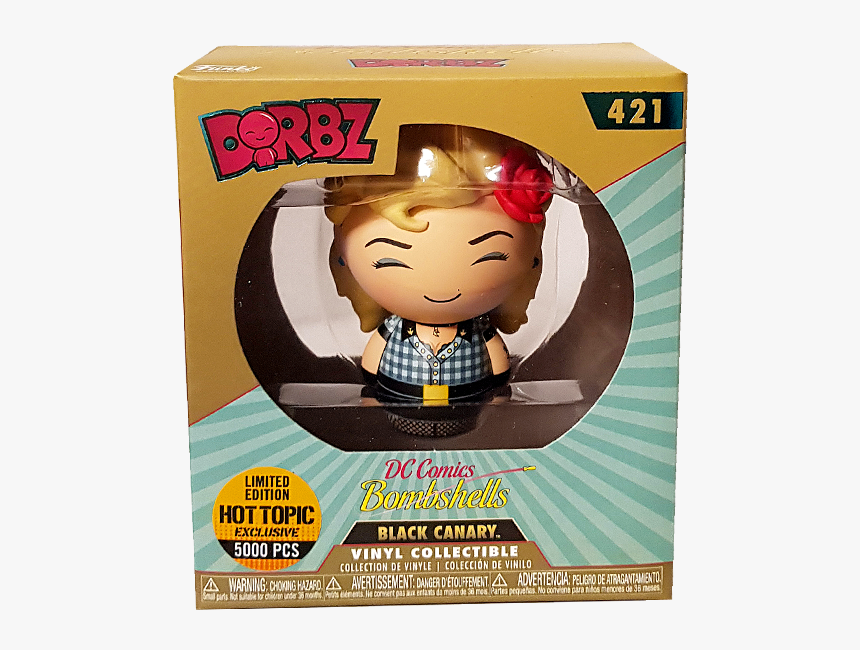 Black Canary Png - Funko Dorbz Bombshell Poison Ivy, Transparent Png, Free Download