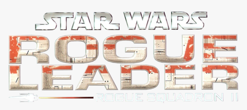 Transparent Rogue One Clipart - Star Wars Rogue Leader Rogue Squadron Ii Logo, HD Png Download, Free Download