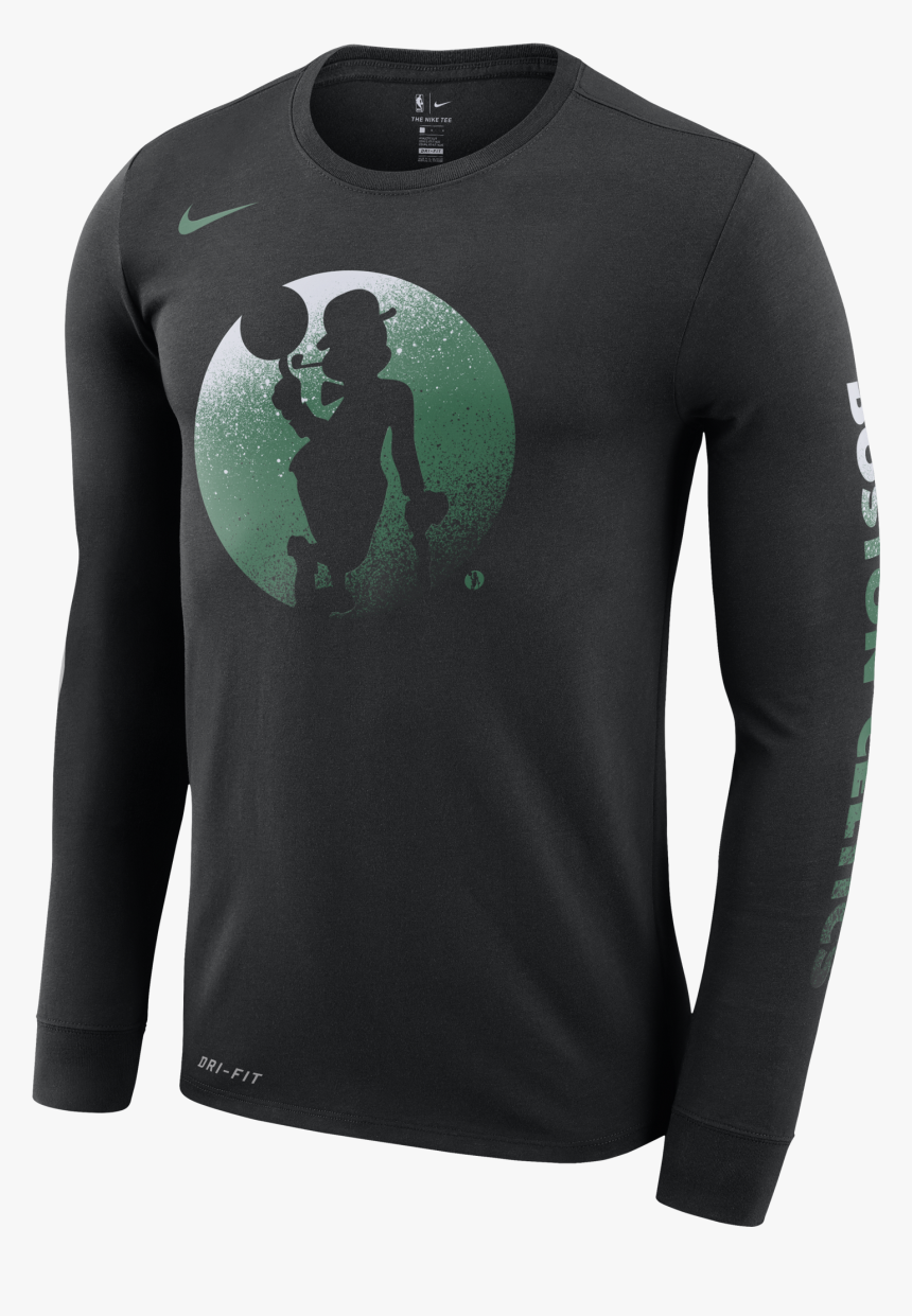 Nike Nba Boston Celtics Logo Dry Tee - New York Knicks T Shirt, HD Png ...