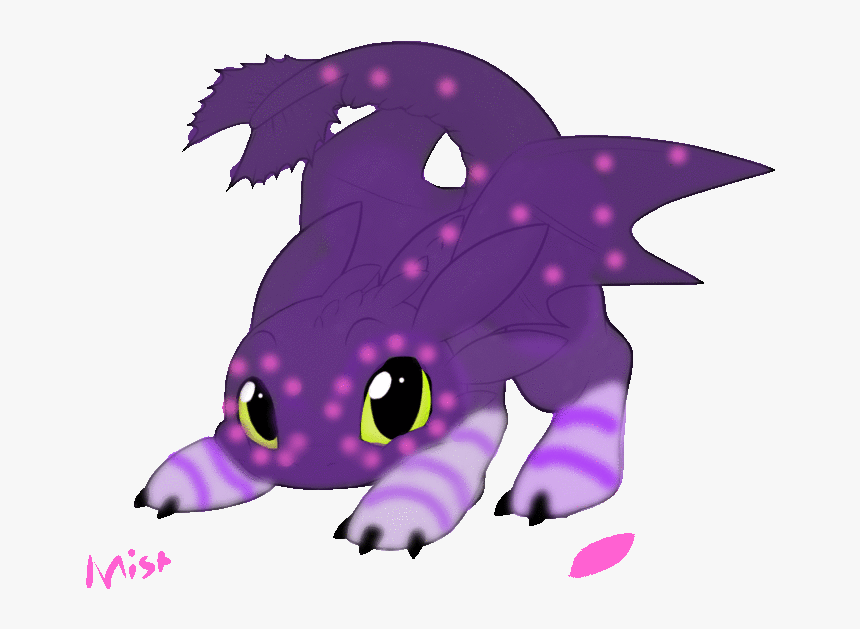 Dragon Drawings Toothless - Baby Night Fury Gif, HD Png Download, Free Download