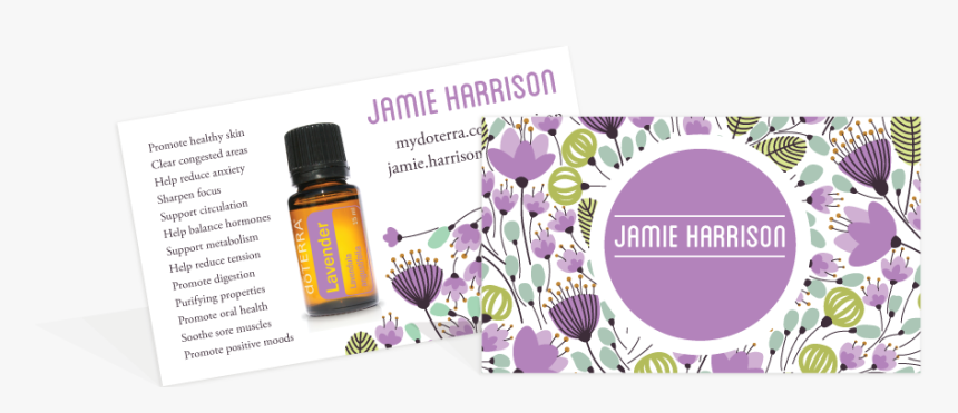 Doterra Business Card Ideas Hd Png Download Kindpng