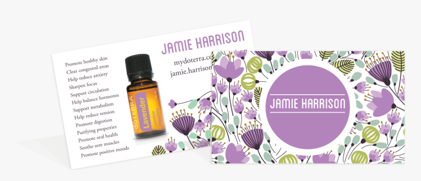 Doterra Business Card Ideas, HD Png Download, Free Download