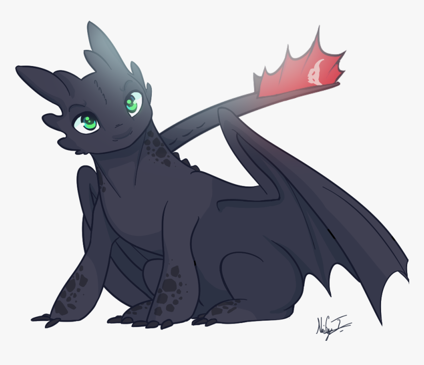 Toothless , Png Download - Toothless Dragon Fan, Transparent Png, Free Download