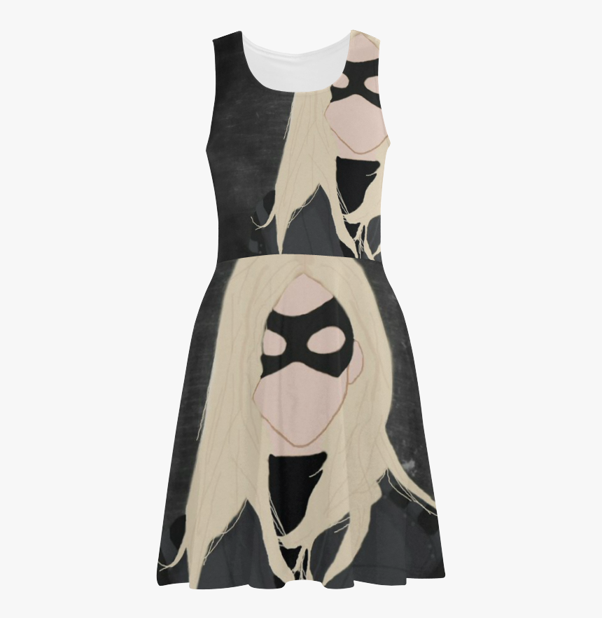 Black Canary Dress Atalanta Sundress - Active Tank, HD Png Download, Free Download