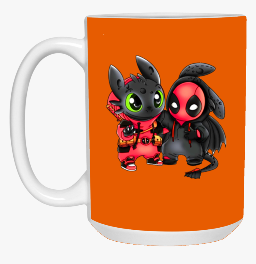 Toothless Night Fury Dragon Deadpool - Deadpool And Toothless, HD Png Download, Free Download